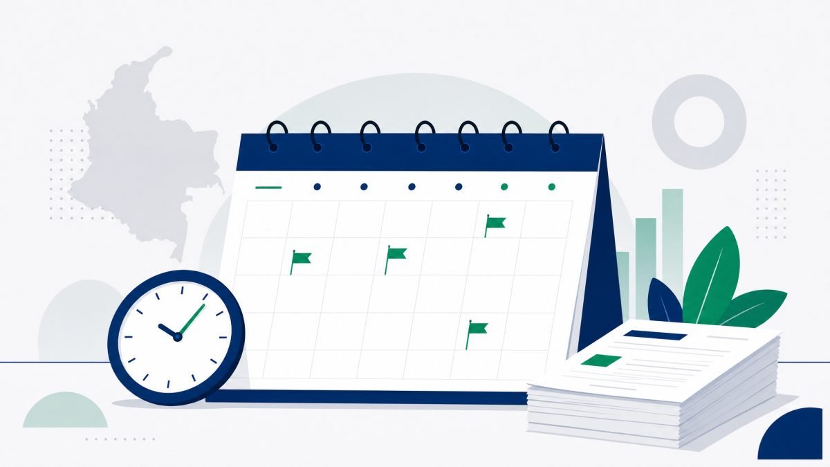 Ilustración del artículo: Calendario tributario: las fechas que ningún negocio puede perder